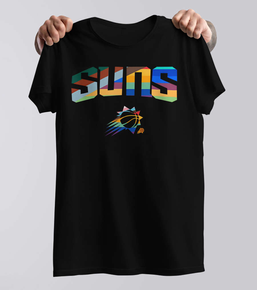 Phoenix Suns Pride Rainbow T-Shirt