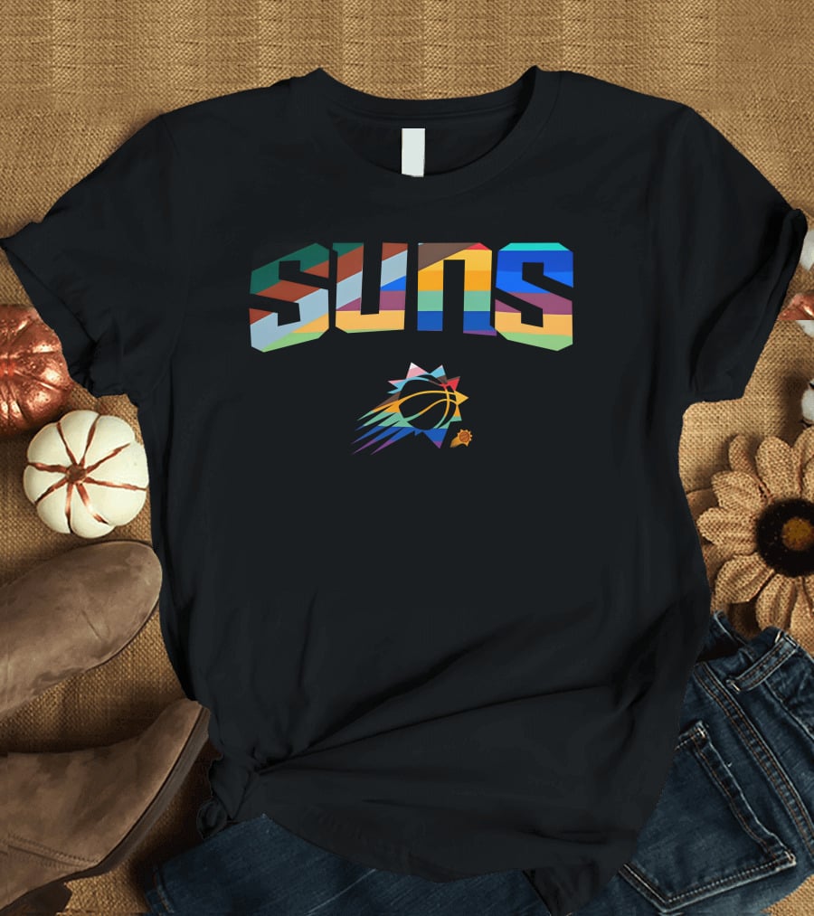 Phoenix Suns Pride Rainbow T-Shirt