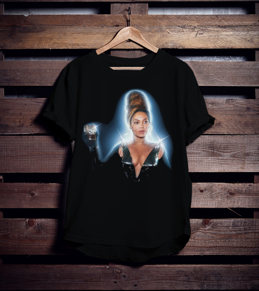 Beyonce That Girl Track Iconic Glamorous Photo With Drink T-Shirt