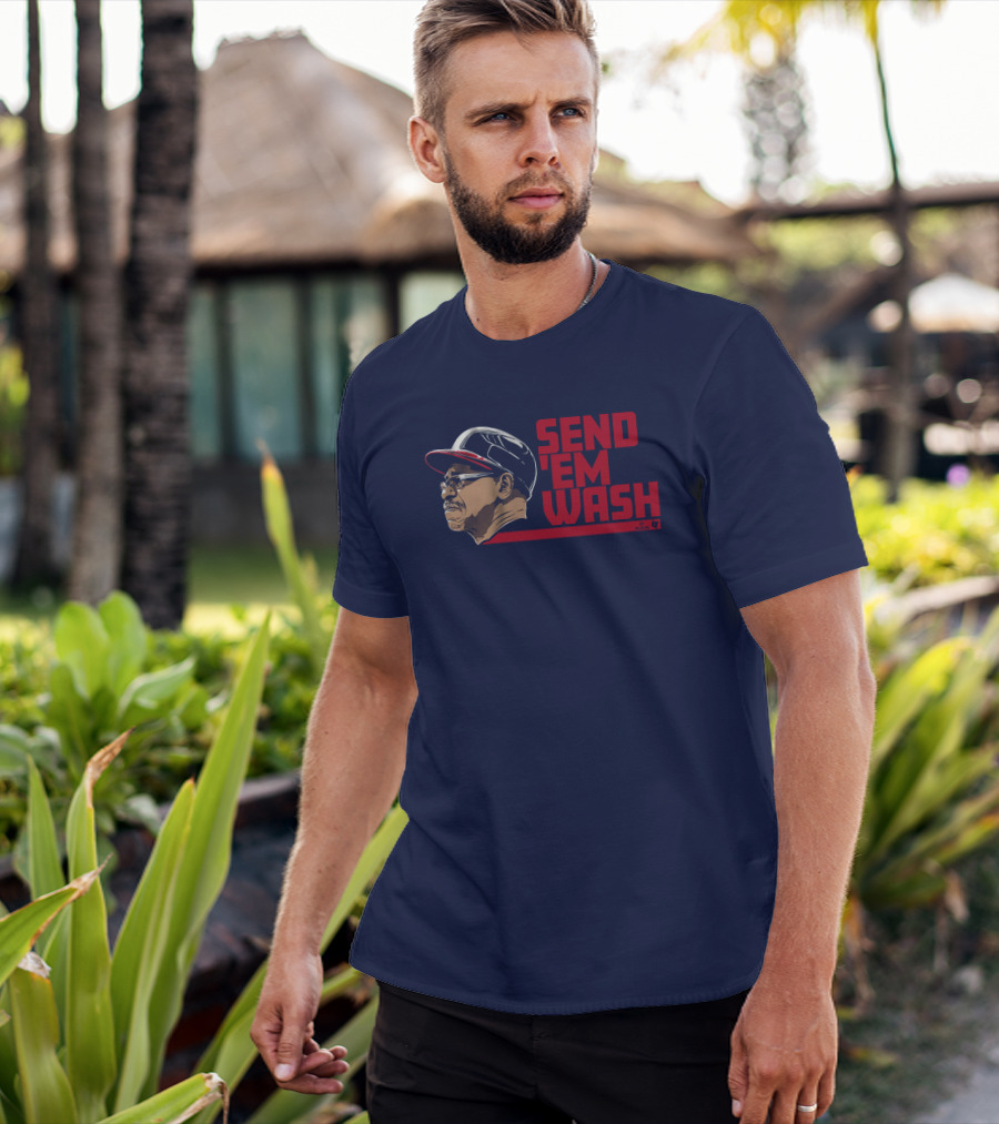 Send 'Em Wash Baseball Legend T-Shirt
