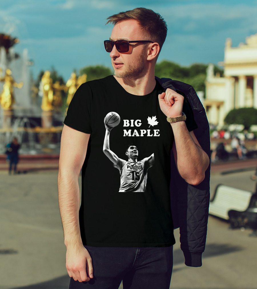 Big Maple Purdue Basketball 15 Canada T-Shirt