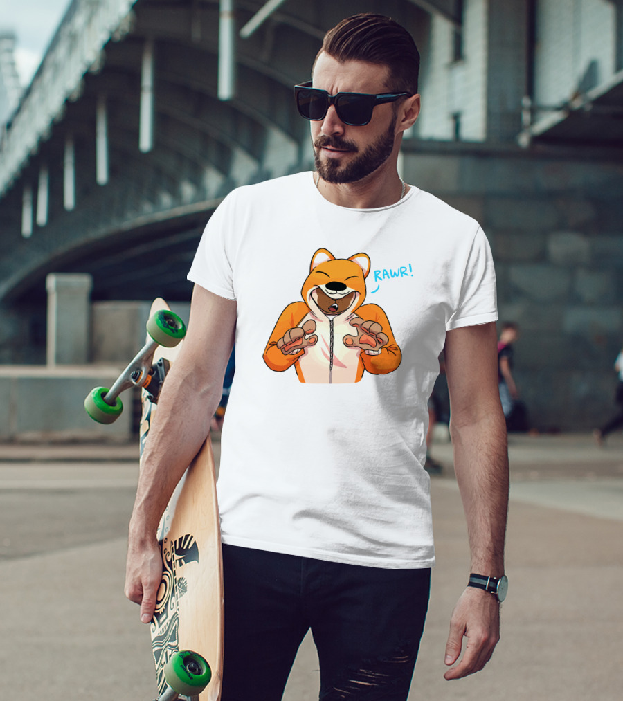 Rawr Fox Monster Zack T-Shirt