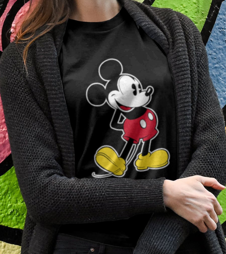 Disney Classic Mickey Mouse Standing Pose T-Shirt