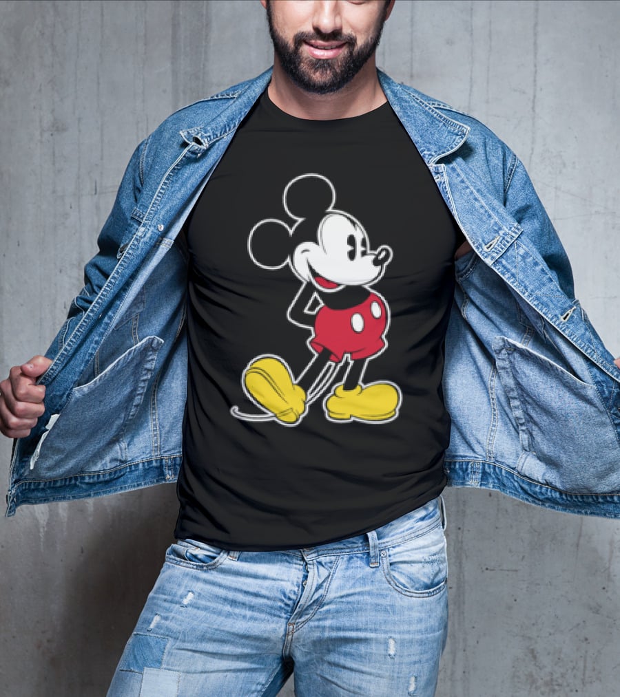 Disney Classic Mickey Mouse Standing Pose T-Shirt