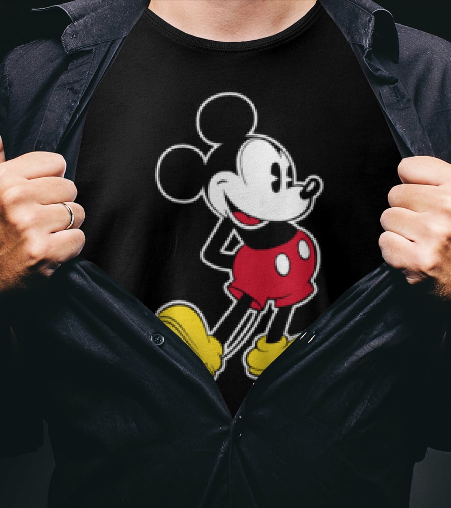 Disney Classic Mickey Mouse Standing Pose T-Shirt