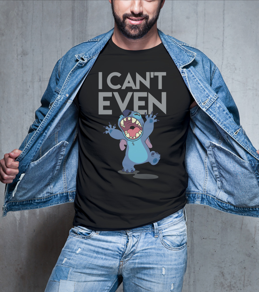 I CAN'T EVEN Stitch Lilo And Stitch Disney T-Shirt