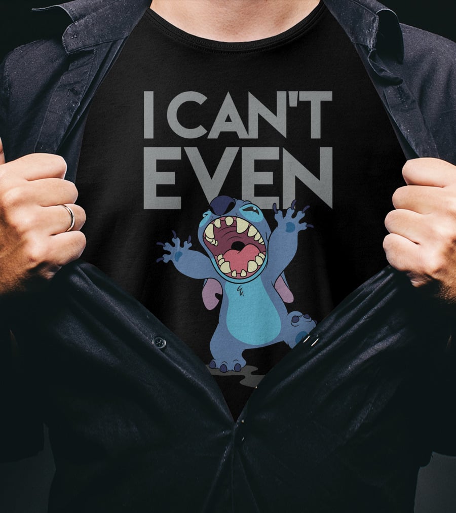 I CAN'T EVEN Stitch Lilo And Stitch Disney T-Shirt