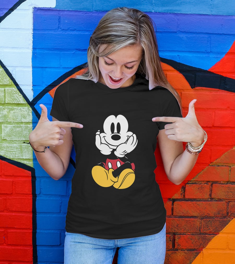 Disney Relaxed Mickey Mouse Classic T-Shirt