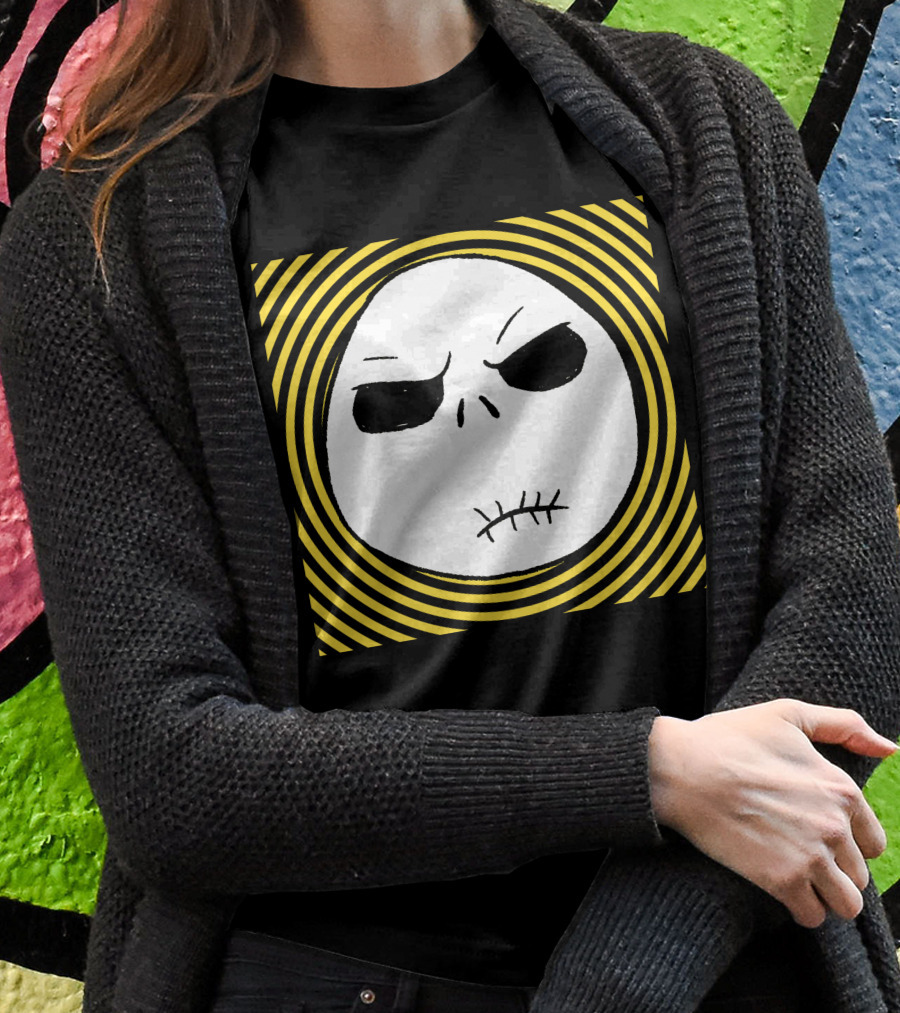 Disney Jack Skellington Spiral Face T-Shirt
