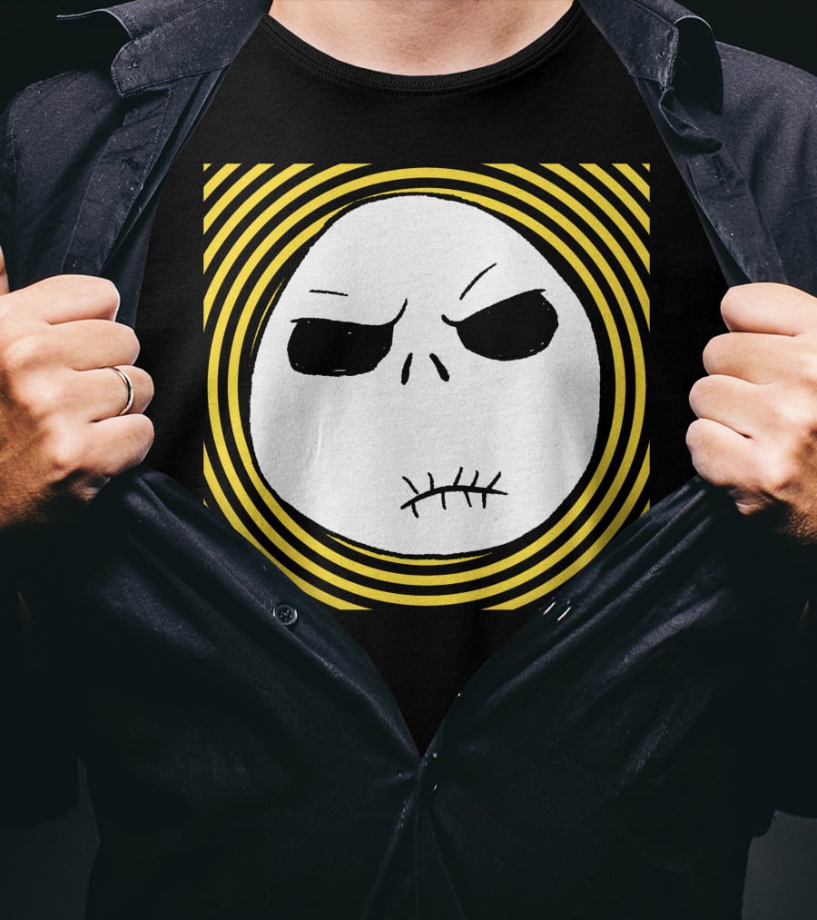 Disney Jack Skellington Spiral Face T-Shirt