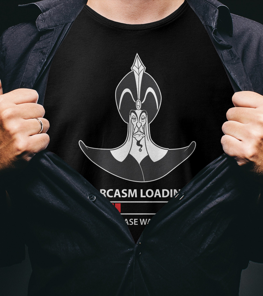 Disney Jafar Sarcasm Loading Please Wait T-Shirt