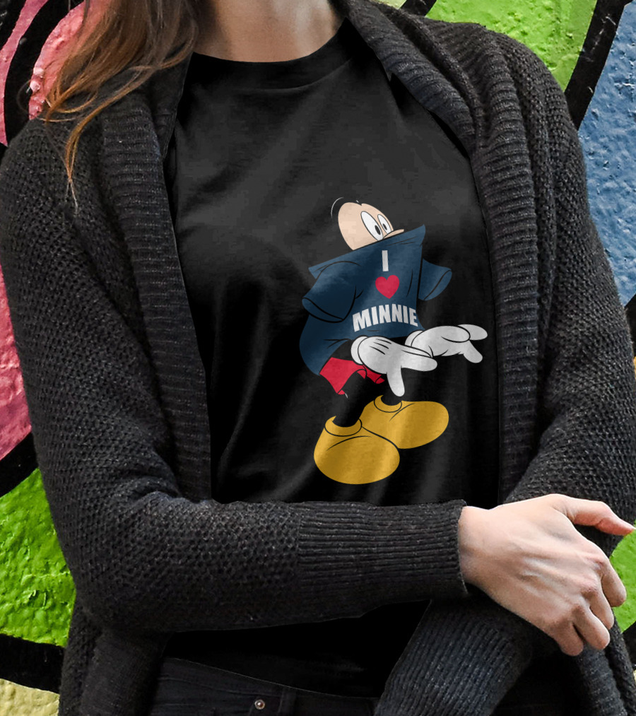 Mickey I Love Minnie Disney T-Shirt