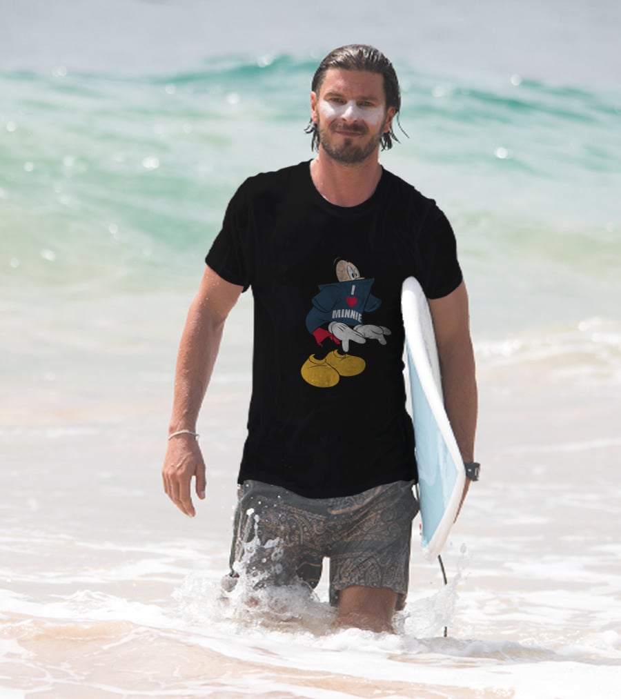 Mickey I Love Minnie Disney T-Shirt