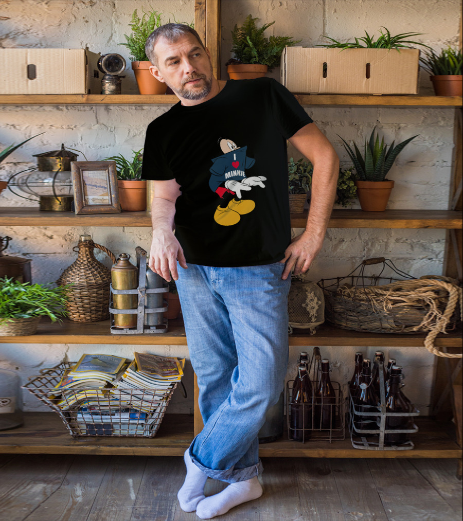 Mickey I Love Minnie Disney T-Shirt