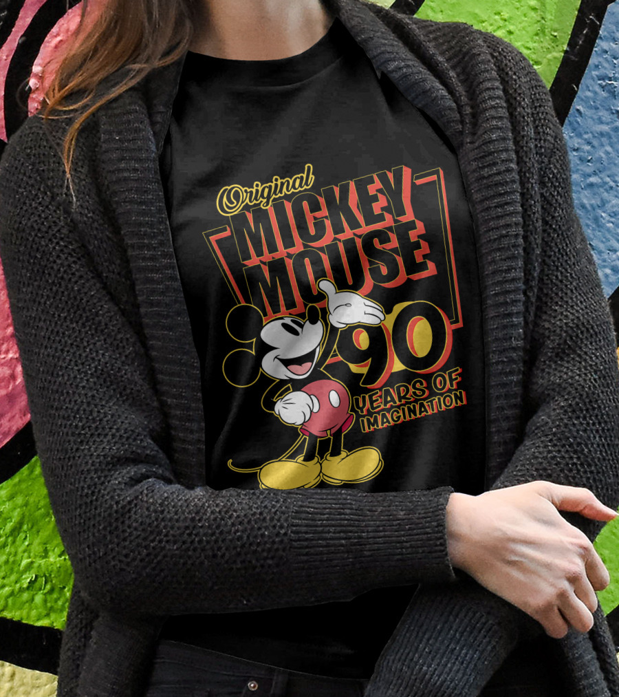 The Original Mickey Mouse 90 Years Of Imagination T-Shirt