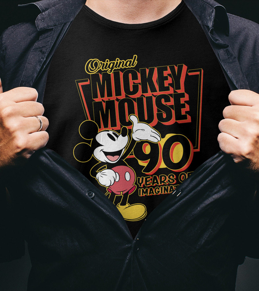 The Original Mickey Mouse 90 Years Of Imagination T-Shirt