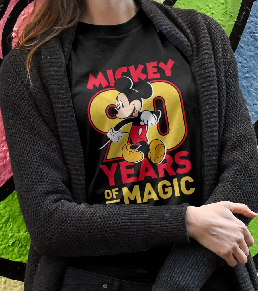 Mickey Mouse 90 Years Of Magic Disney T-Shirt