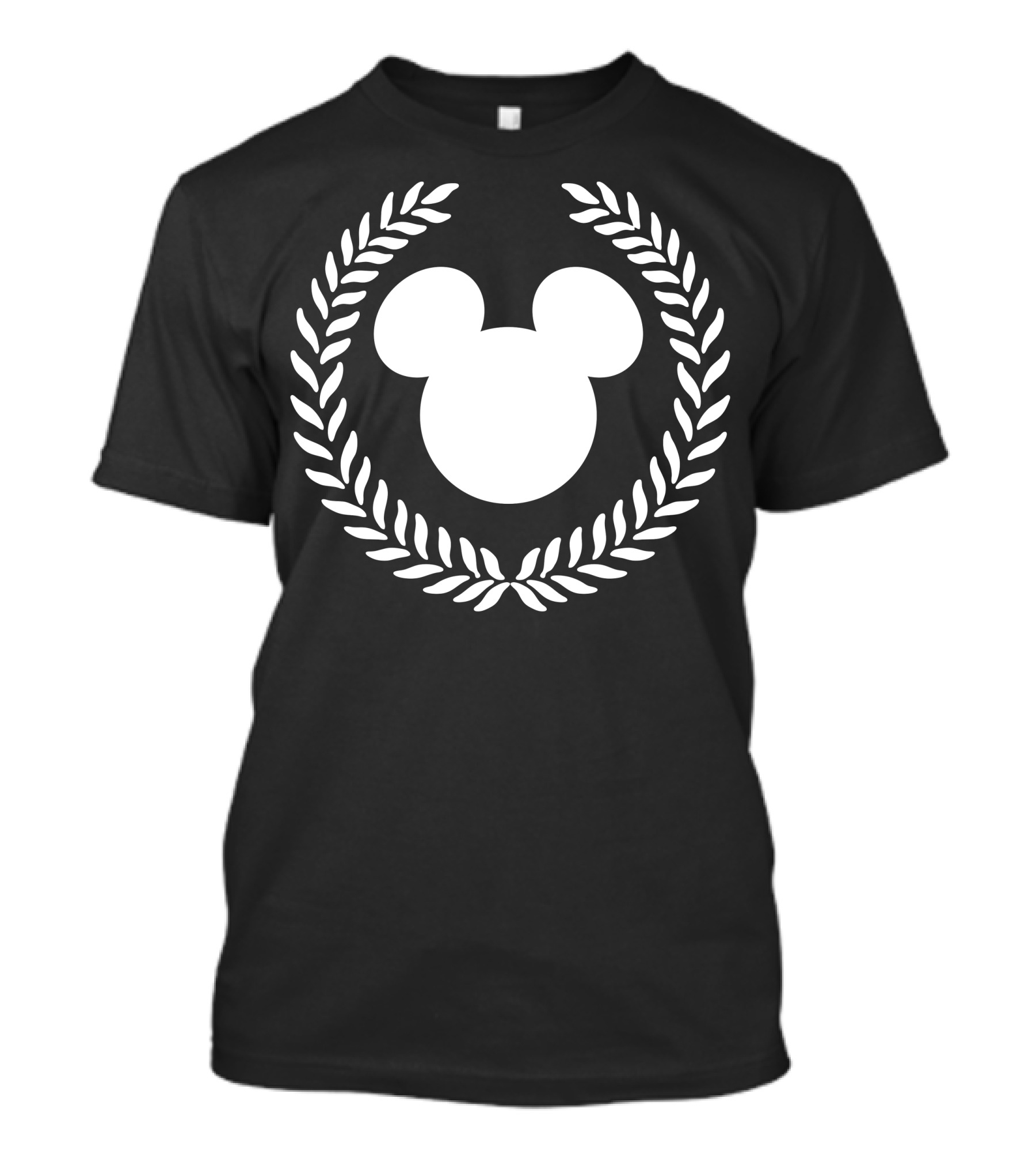 Disney Mickey Mouse Laurel Wreath Icon Collegiate T-Shirt