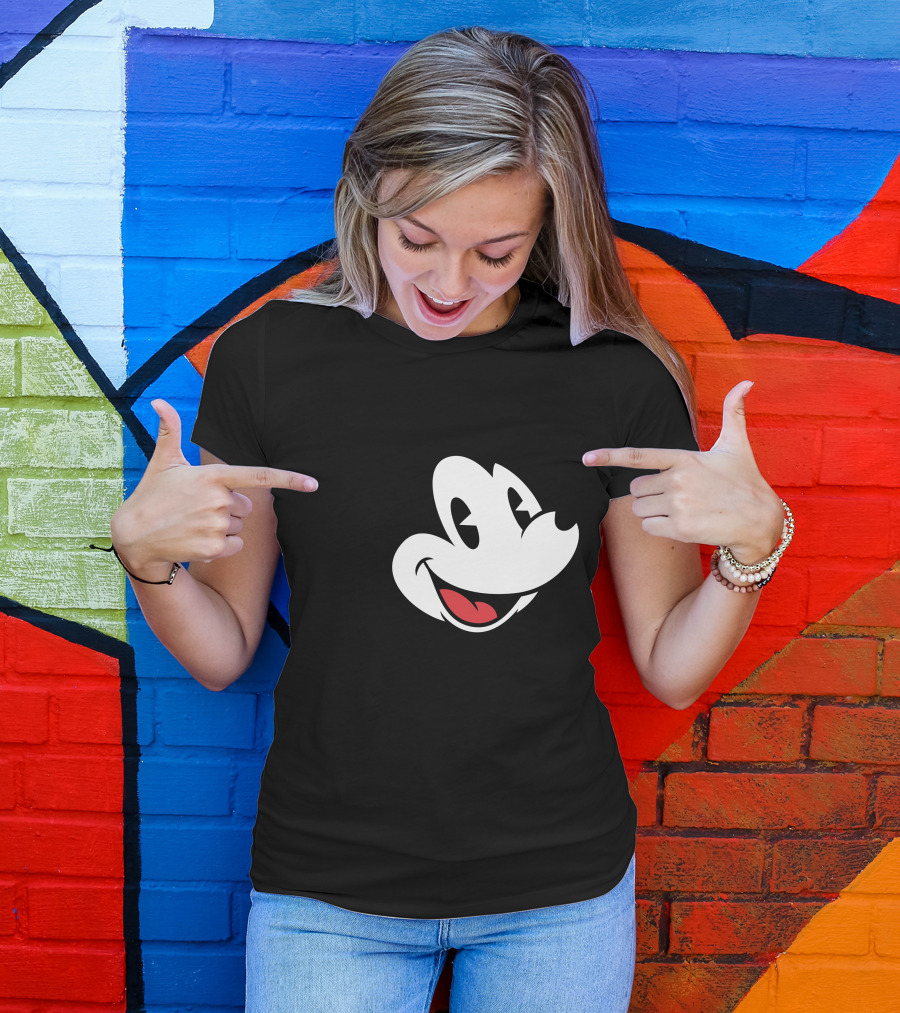 Disney Mickey Mouse Face Classic T-Shirt