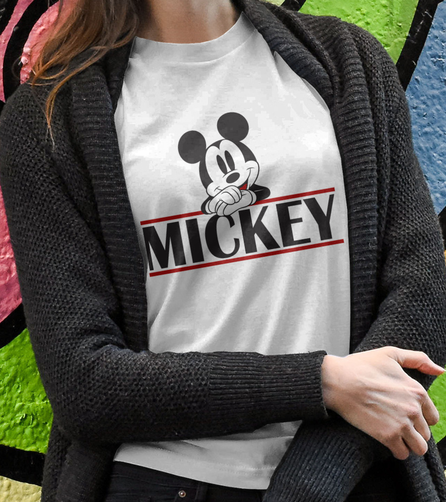 Disney Mickey Mouse Resting Mickey Classic Pose T-Shirt