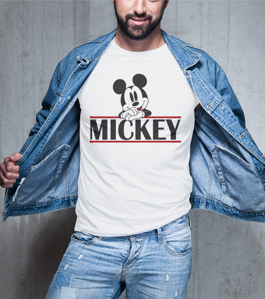 Disney Mickey Mouse Resting Mickey Classic Pose T-Shirt