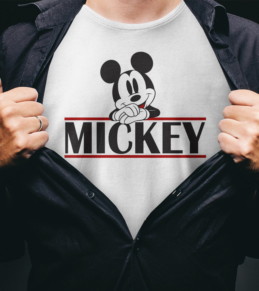 Disney Mickey Mouse Resting Mickey Classic Pose T-Shirt