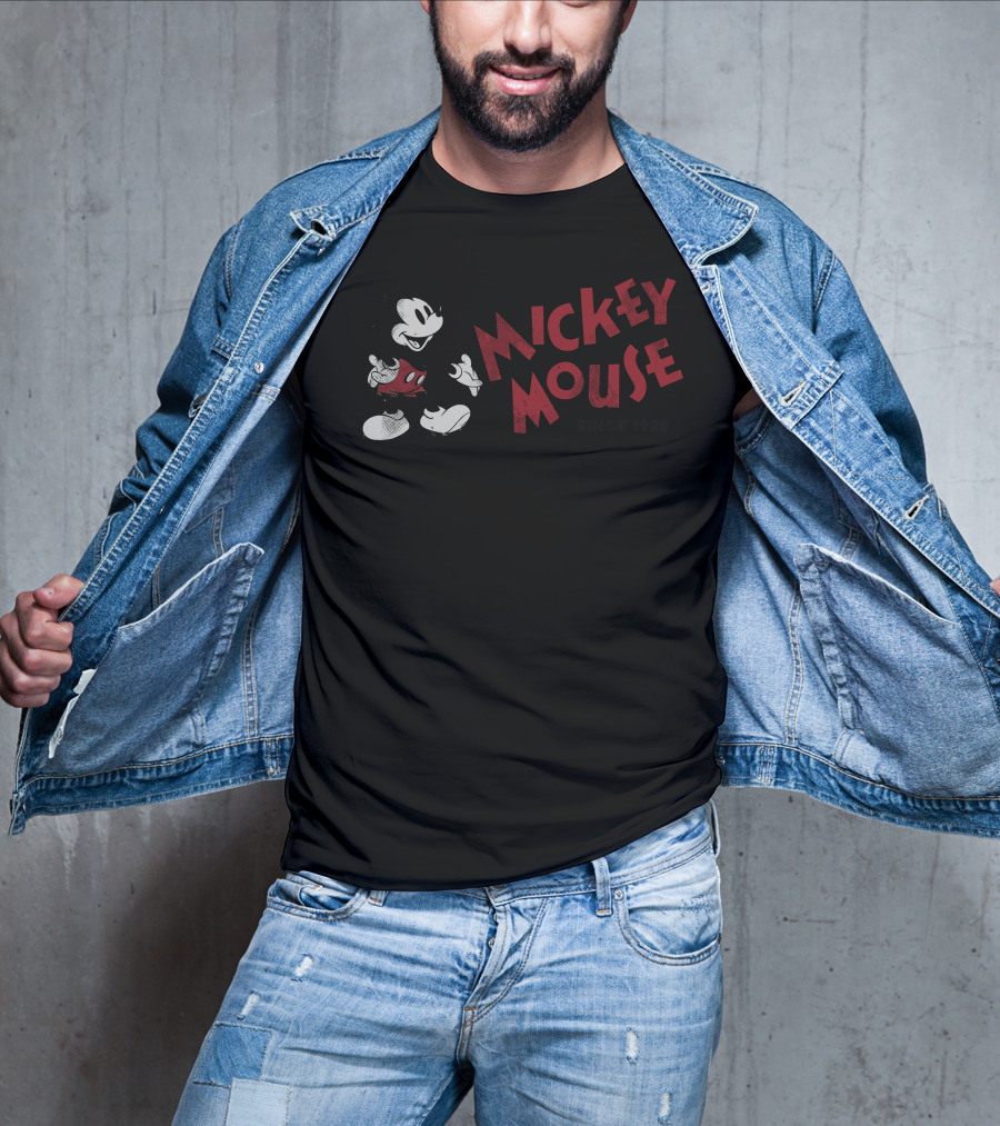 Mickey Mouse Since 1928 Disney Iconic Classic T-Shirt
