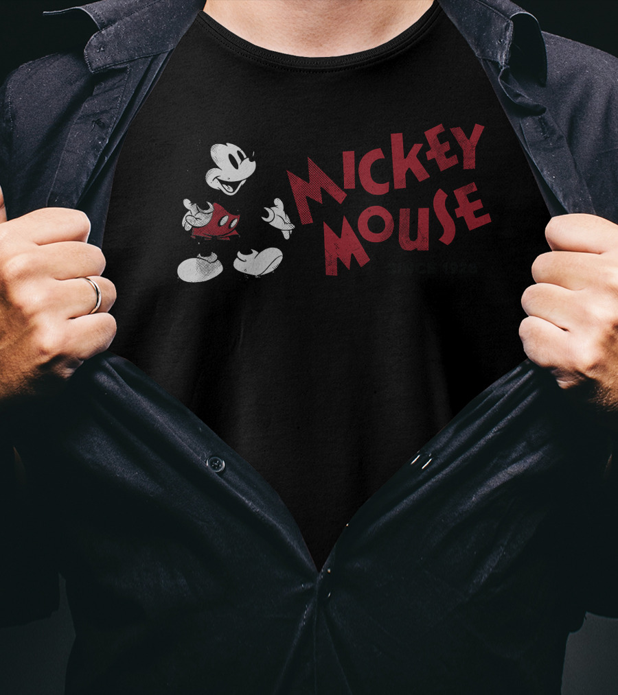 Mickey Mouse Since 1928 Disney Iconic Classic T-Shirt