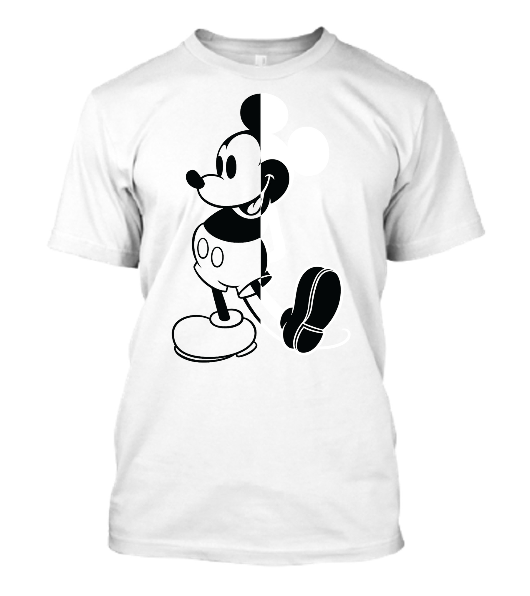 Disney Mickey Mouse Split T-Shirt