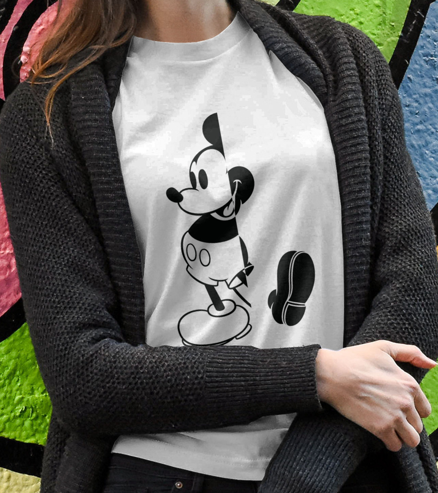 Disney Mickey Mouse Split T-Shirt