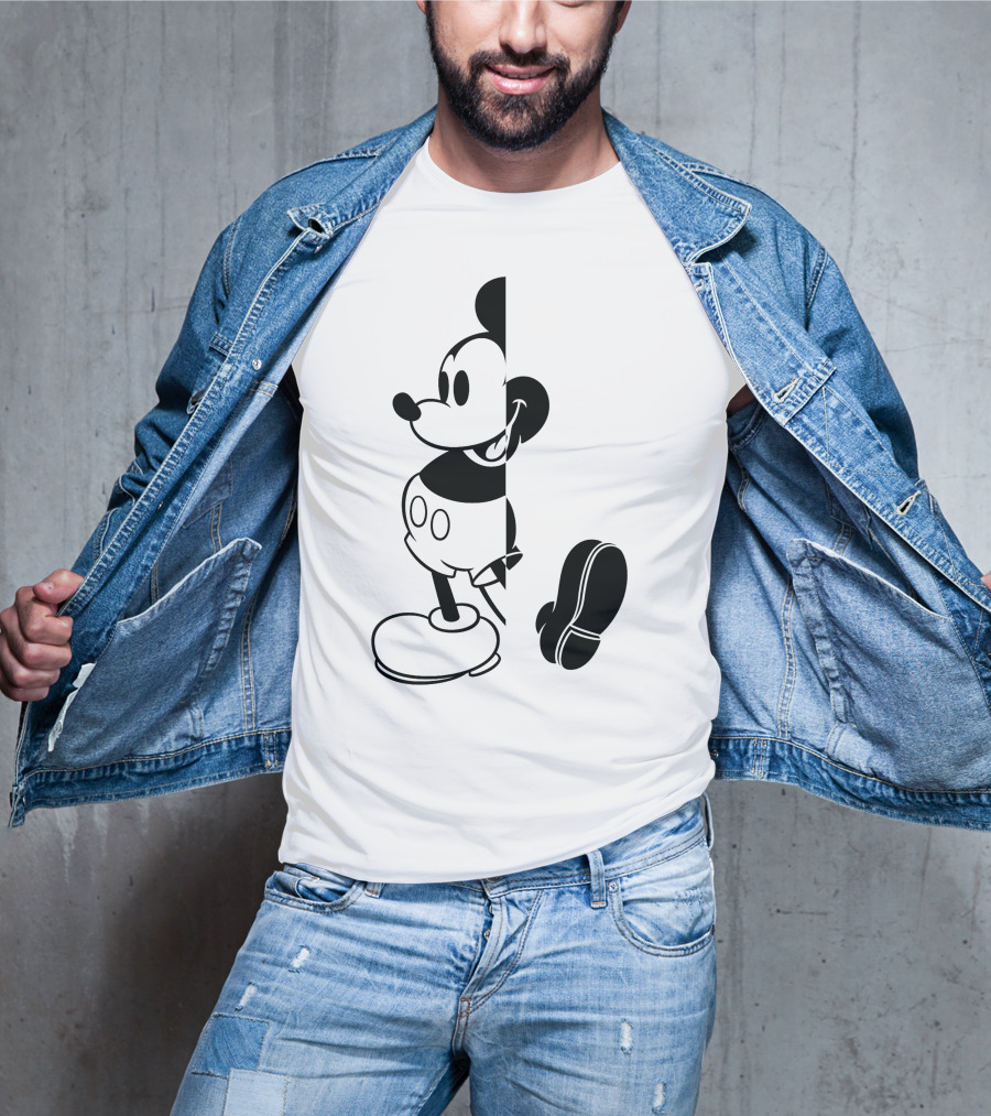 Disney Mickey Mouse Split T-Shirt