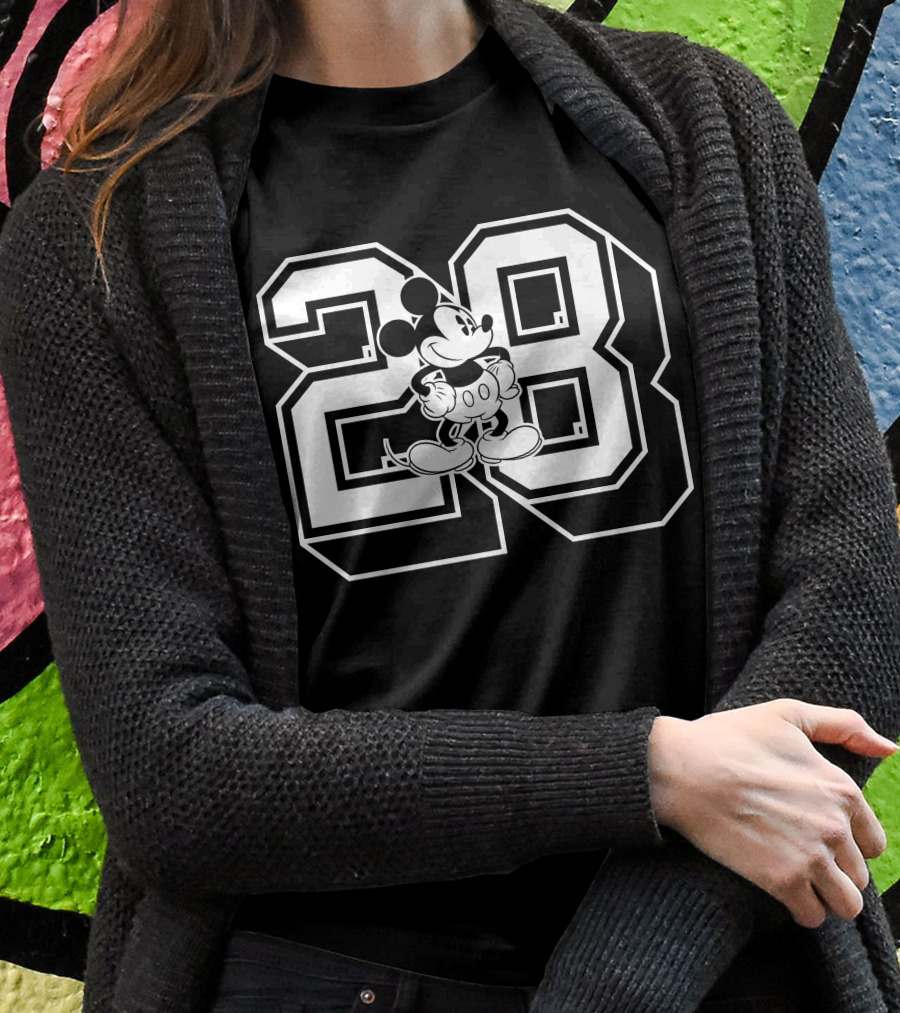 Mickey Mouse 28 Sporty Stance T-Shirt