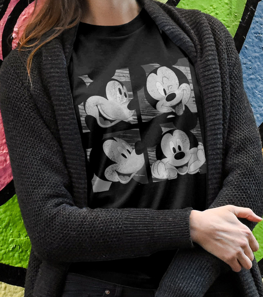 Disney Mickey Mouse Yearbook Vintage Expressions T-Shirt
