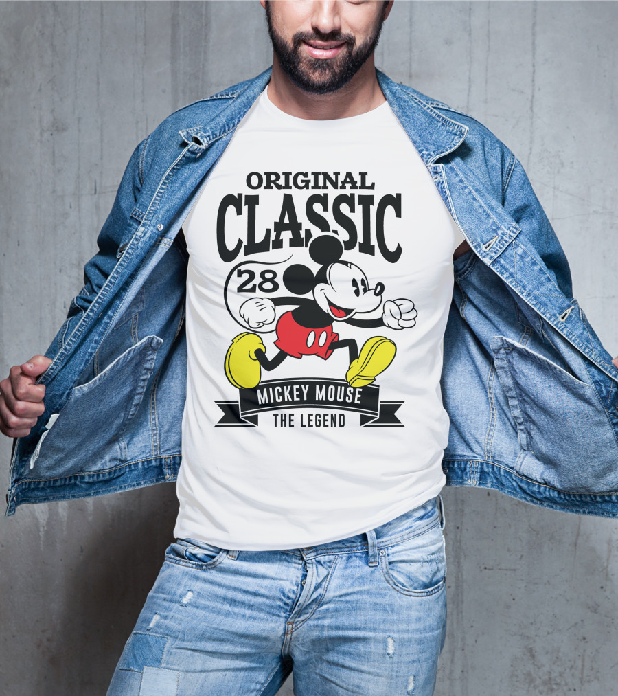 Original Classic Mickey Mouse 28 The Legend T-Shirt