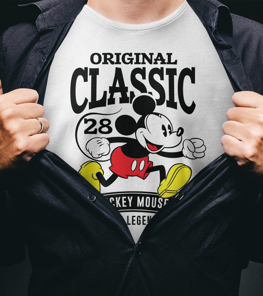 Original Classic Mickey Mouse 28 The Legend T-Shirt