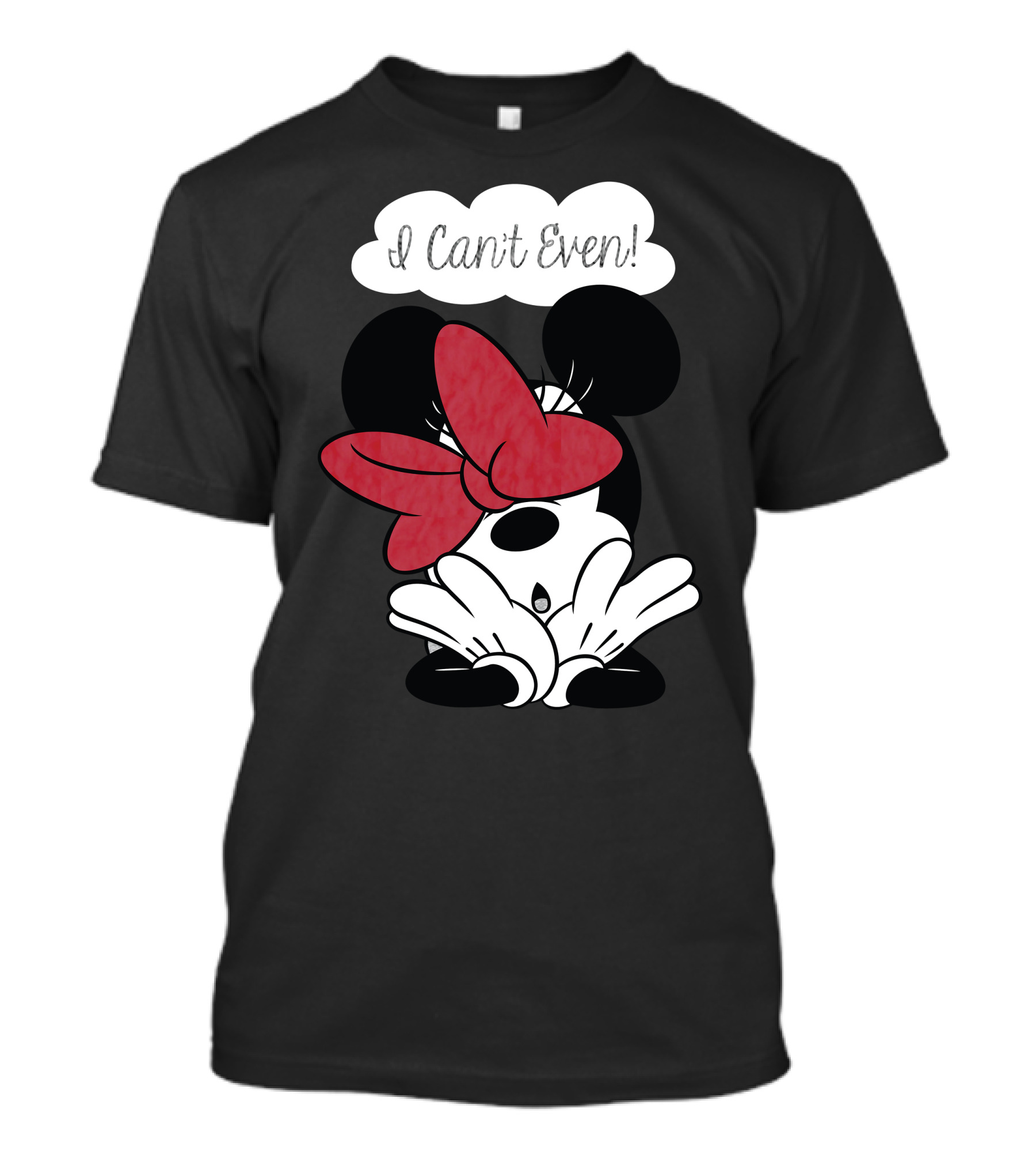 Minnie Mouse I Can't Even Disney Iconic Expression T-Shirt