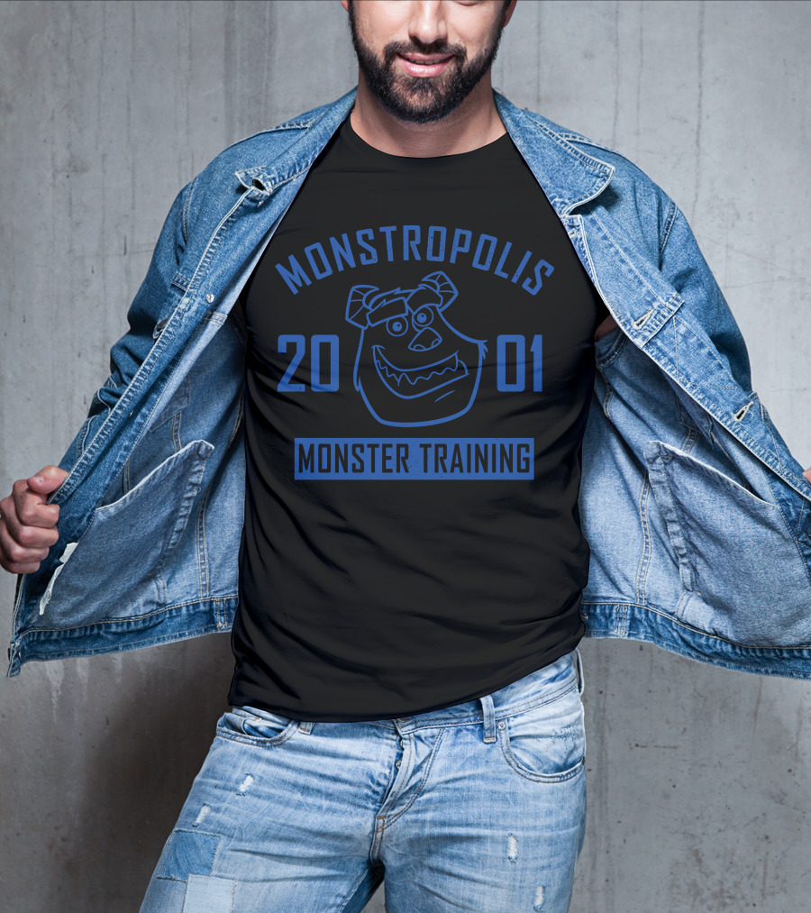 Monstropolis Monster Training 2001 Disney Pixar Monsters T-Shirt