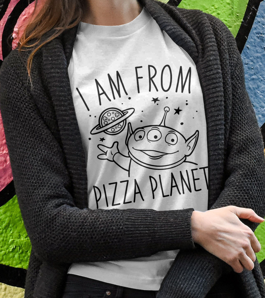 I Am From Pizza Planet Alien Disney Pixar Toy Story T-Shirt