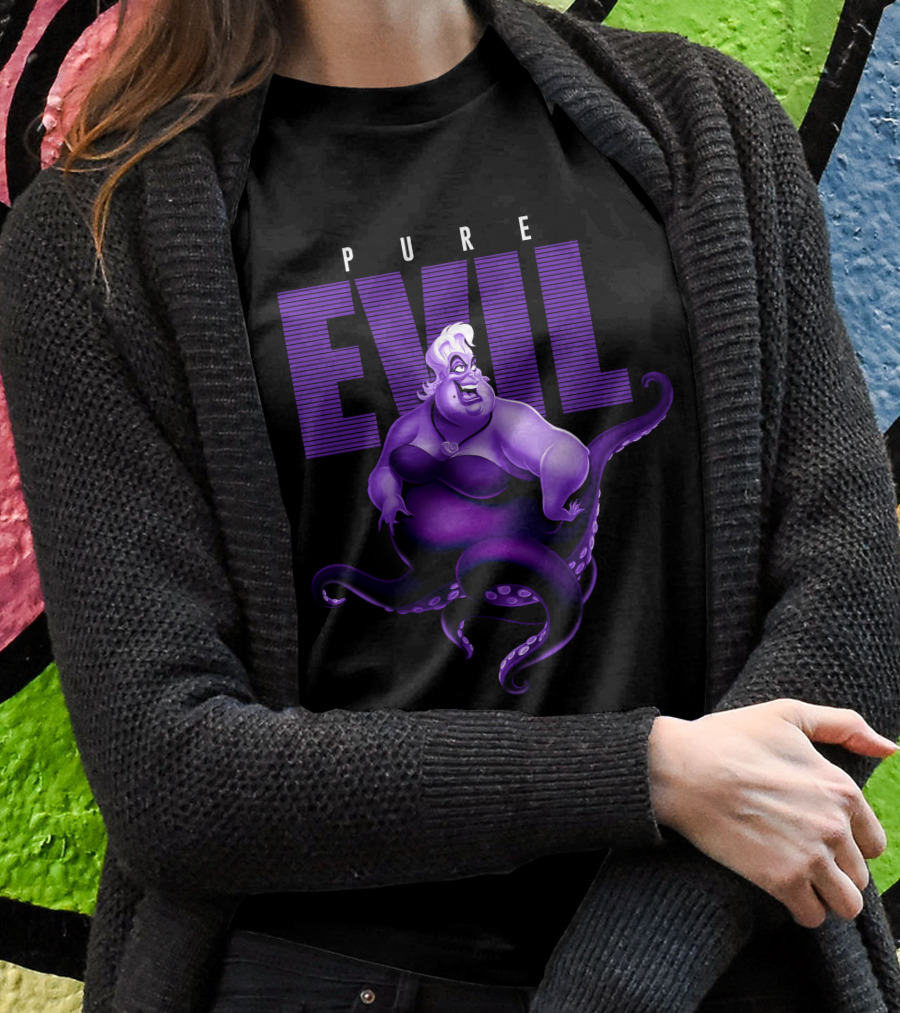 Disney Ursula Pure Evil Villainous Iconic T-Shirt