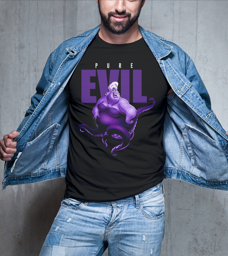 Disney Ursula Pure Evil Villainous Iconic T-Shirt