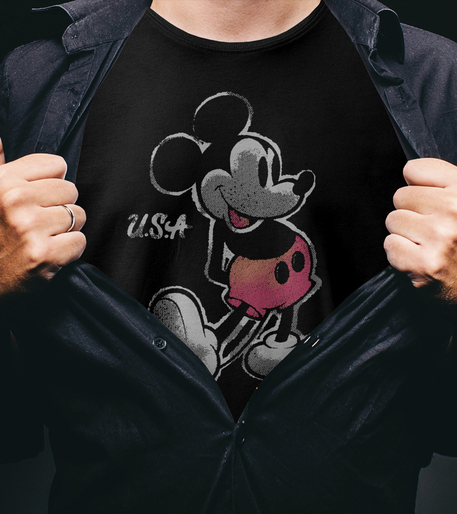 Mickey Mouse USA America Disney T-Shirt