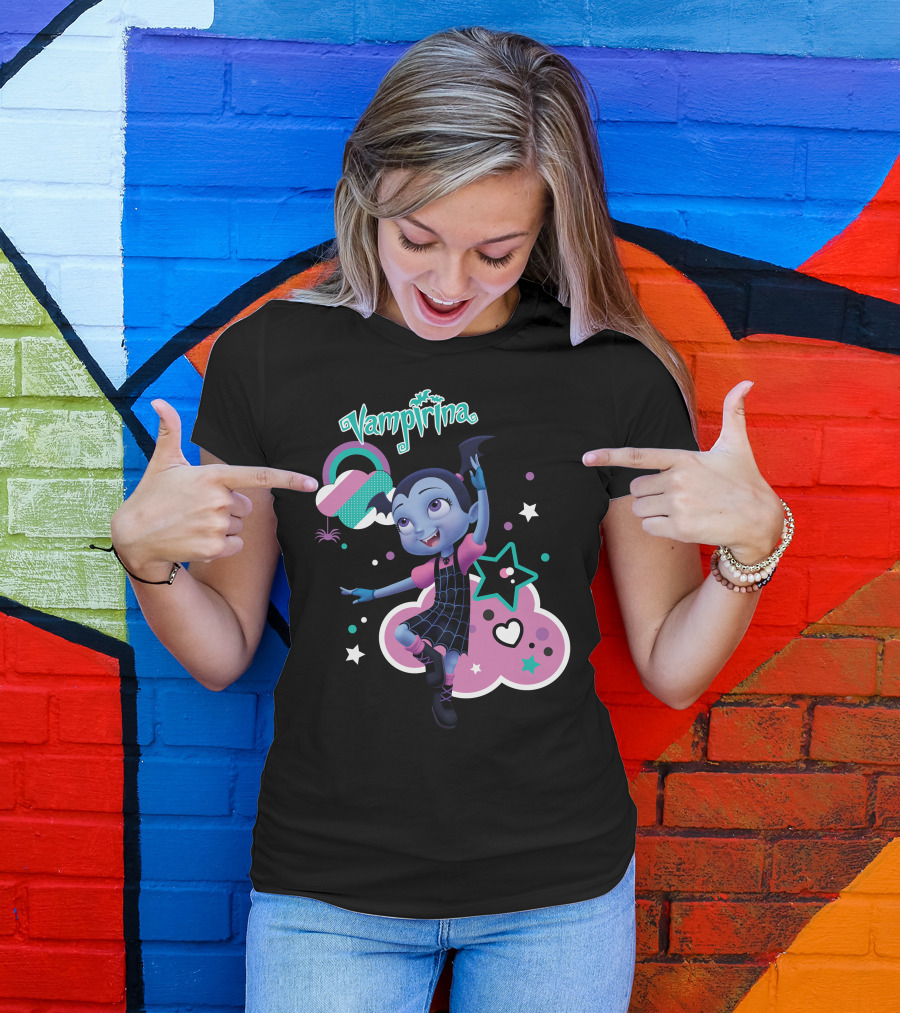 Vampirina Dancing With Stars And Hearts T-Shirt