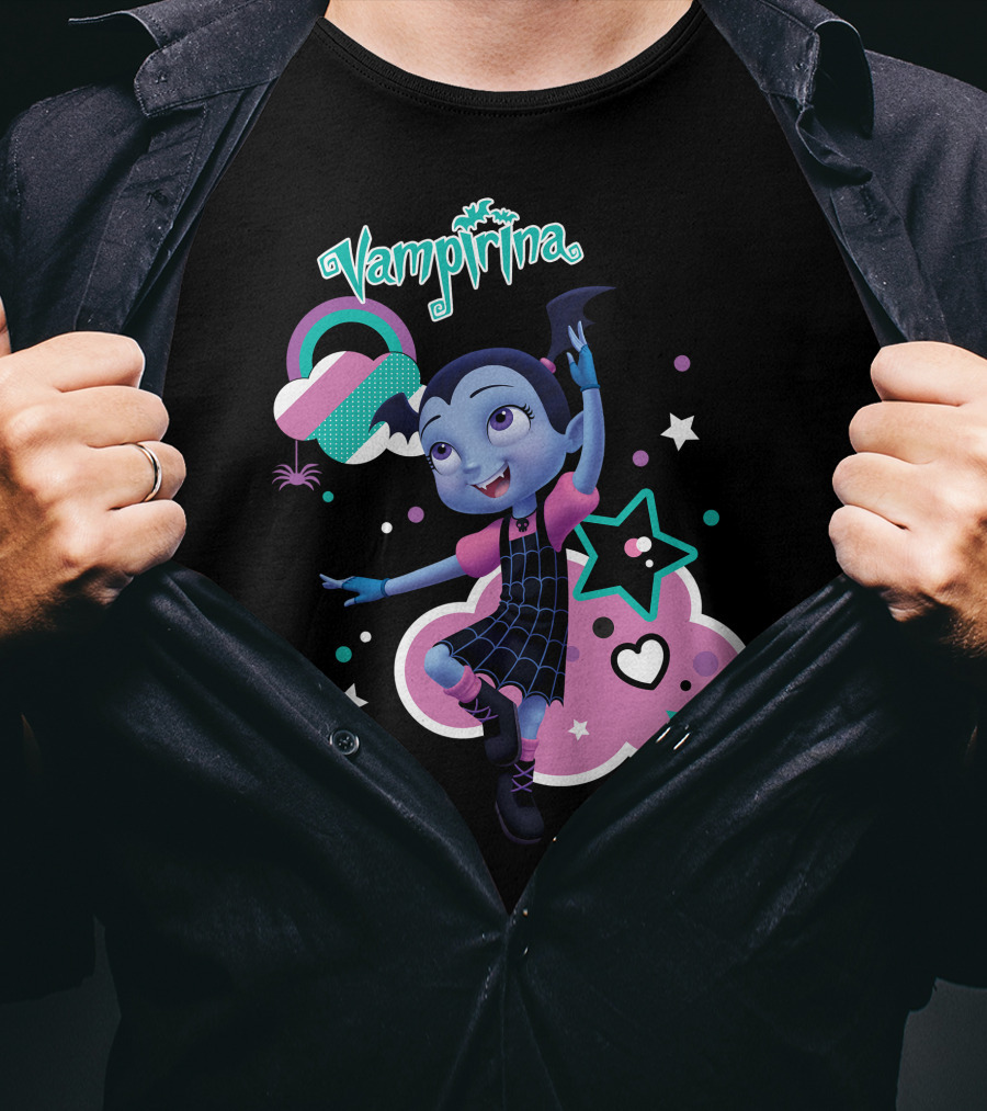 Vampirina Dancing With Stars And Hearts T-Shirt