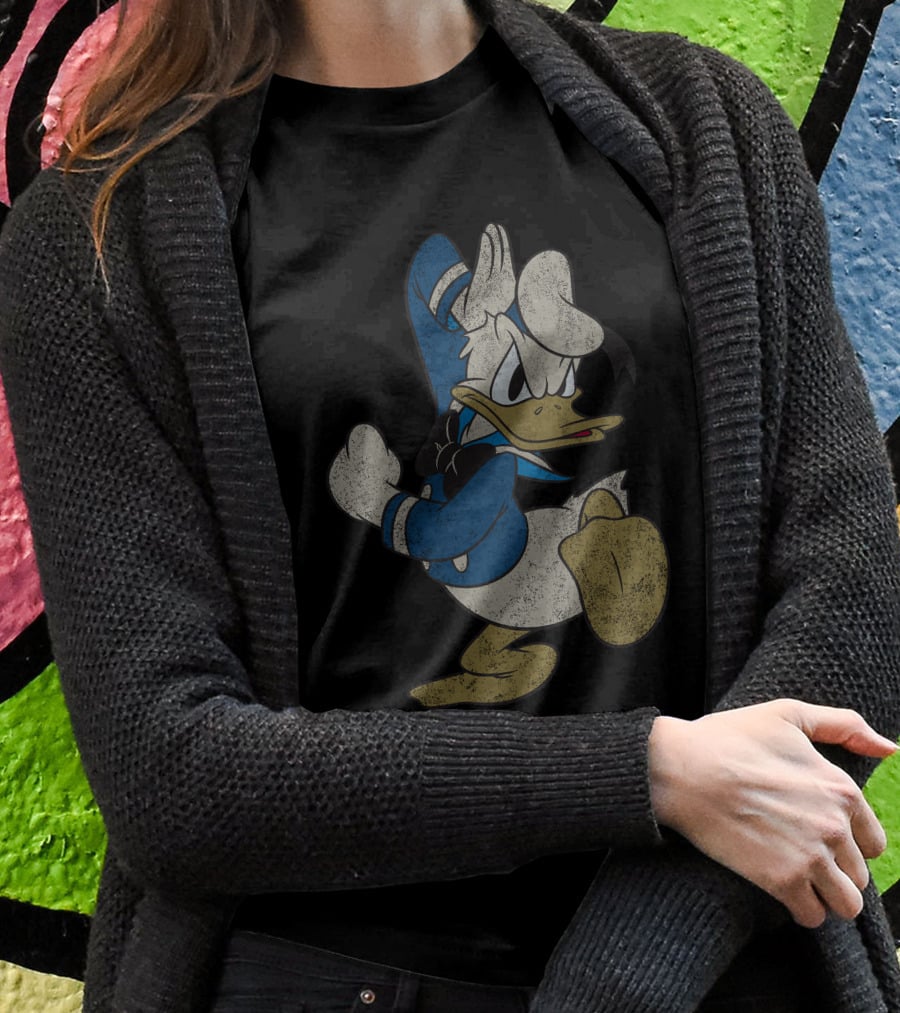 Disney Vintage Donald Duck Classic Distressed Pose T-Shirt