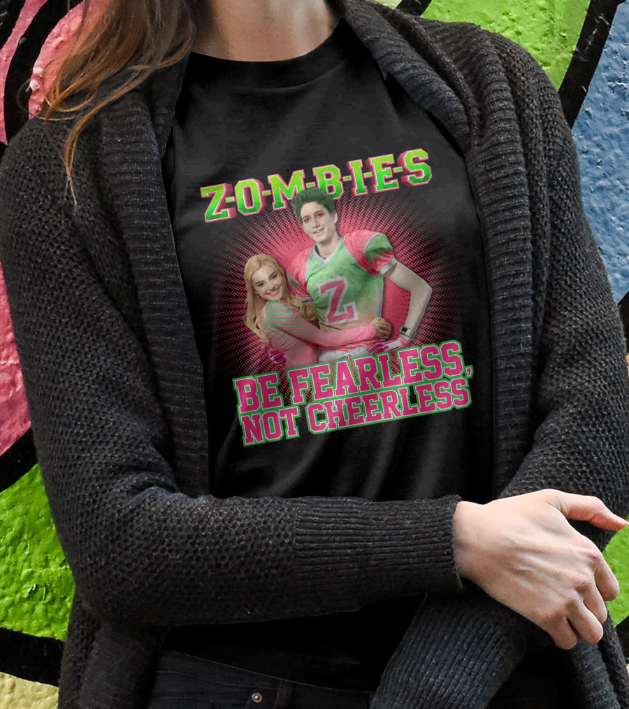 Disney Zombies Be Fearless Not Cheerless T-Shirt