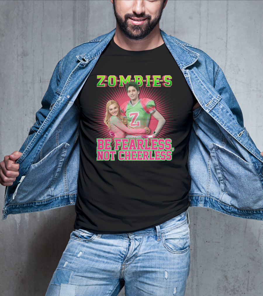 Disney Zombies Be Fearless Not Cheerless T-Shirt