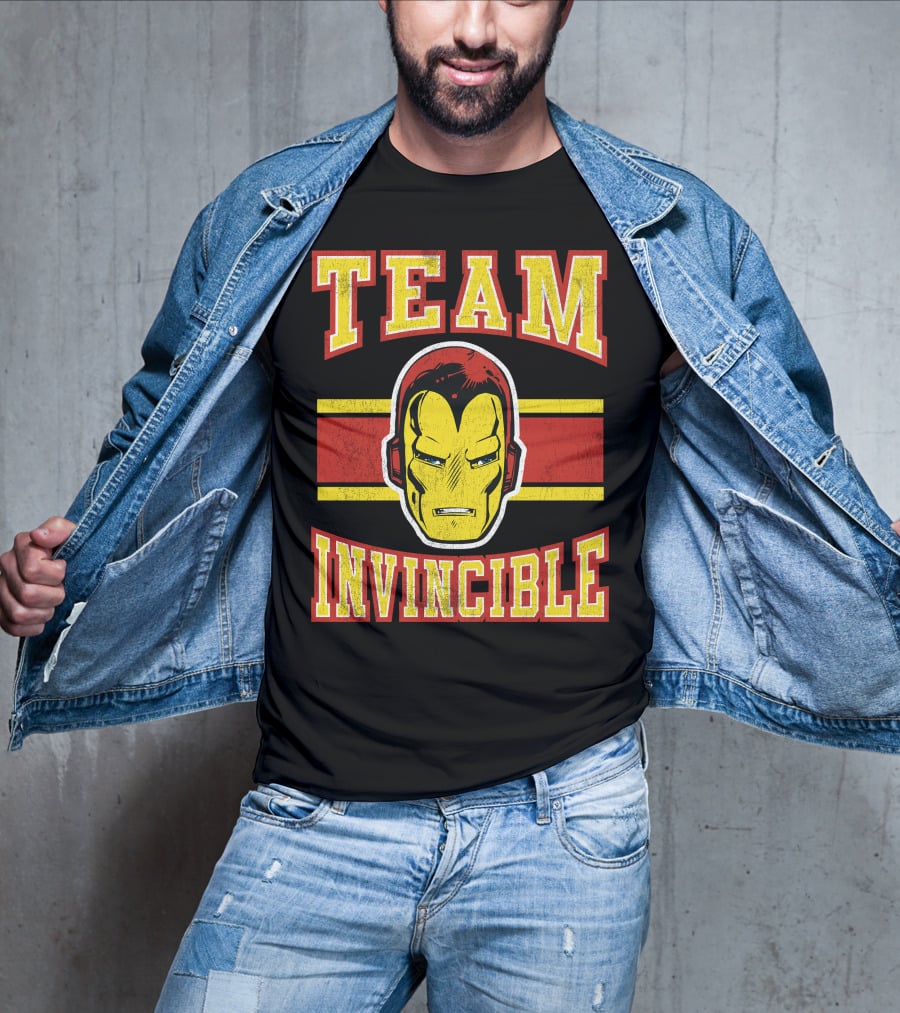 Marvel Iron-Man Team Invincible Classic T-Shirt