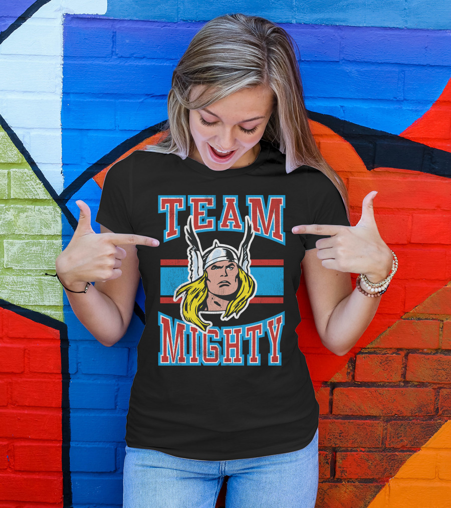 Team Mighty Thor Marvel Classic T-Shirt