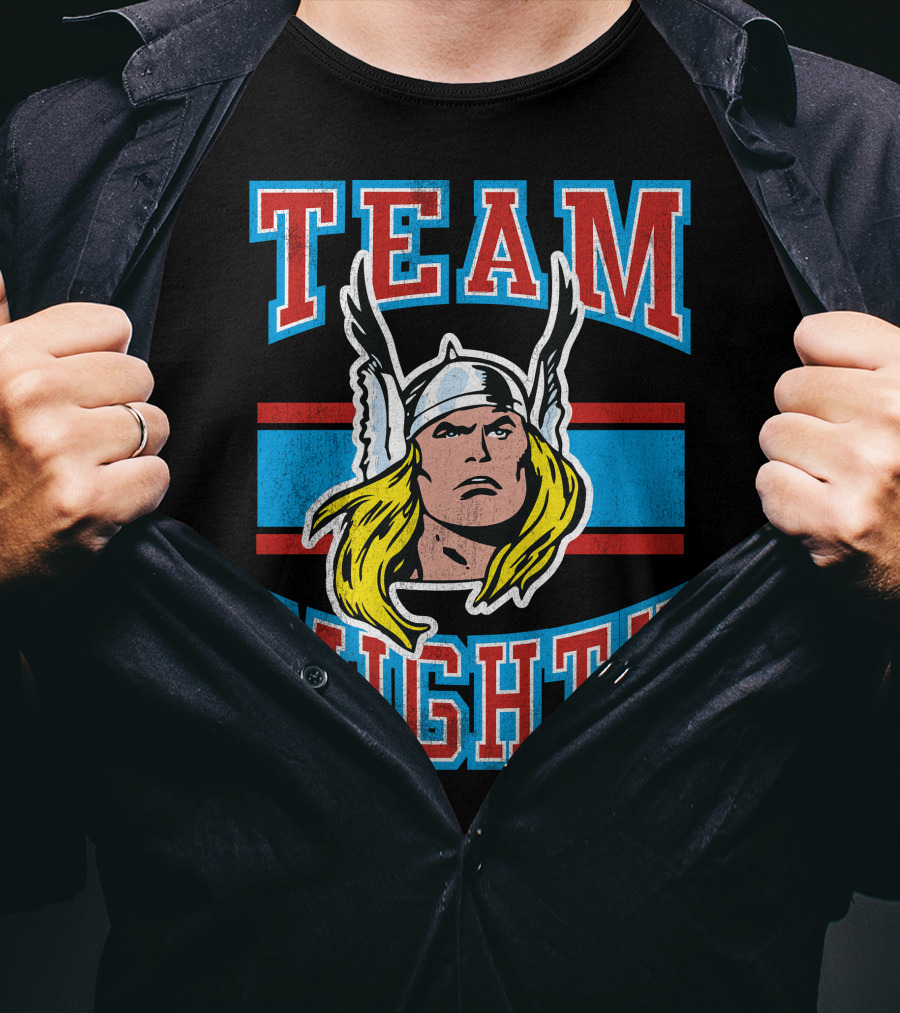 Team Mighty Thor Marvel Classic T-Shirt