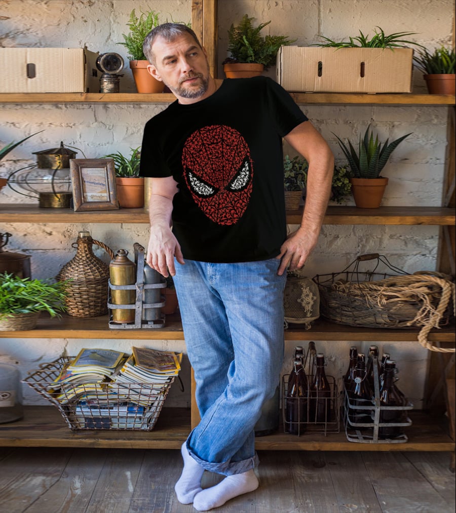 Marvel Spider-Man Mask T-Shirt